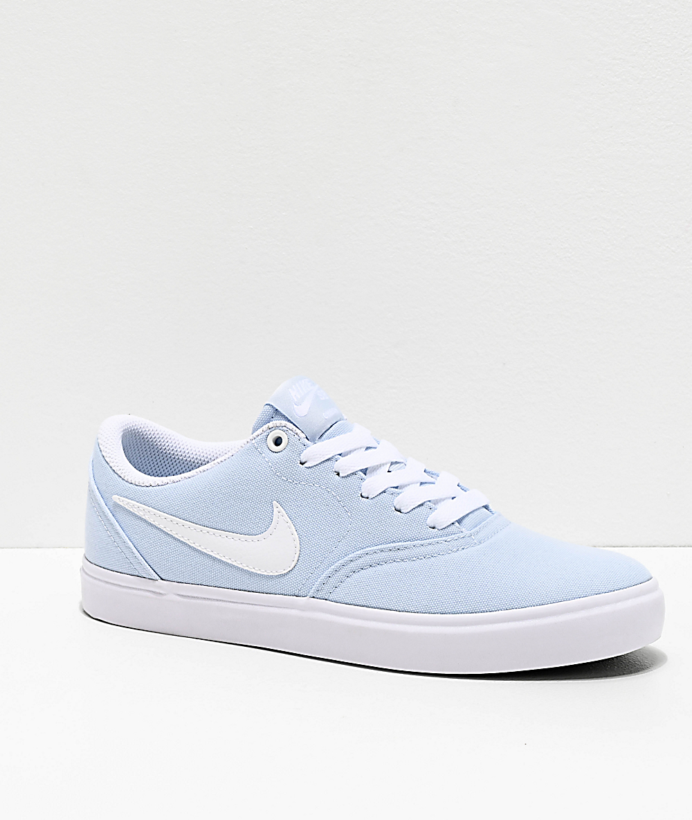 baby blue nike shoes