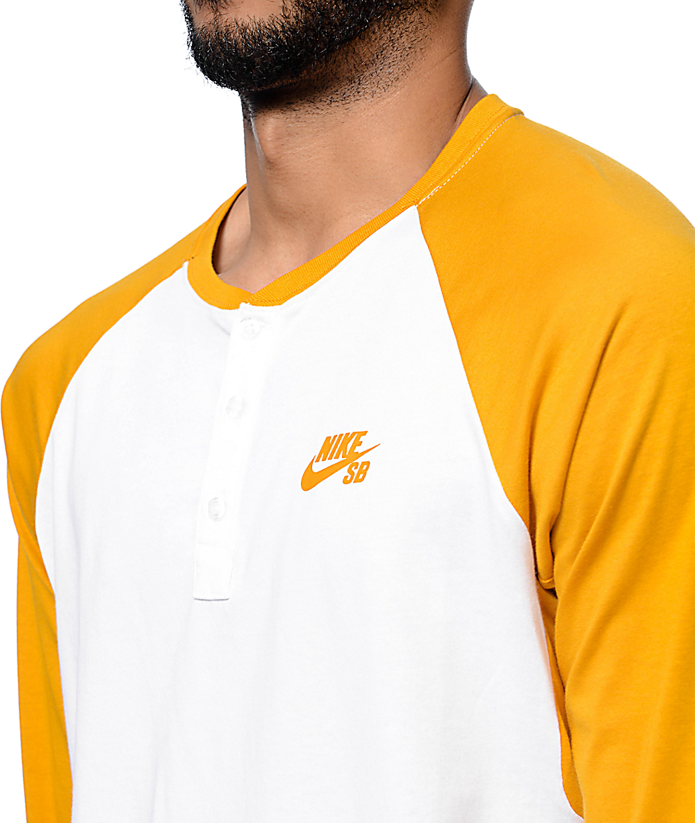 speed yellow nike shirt