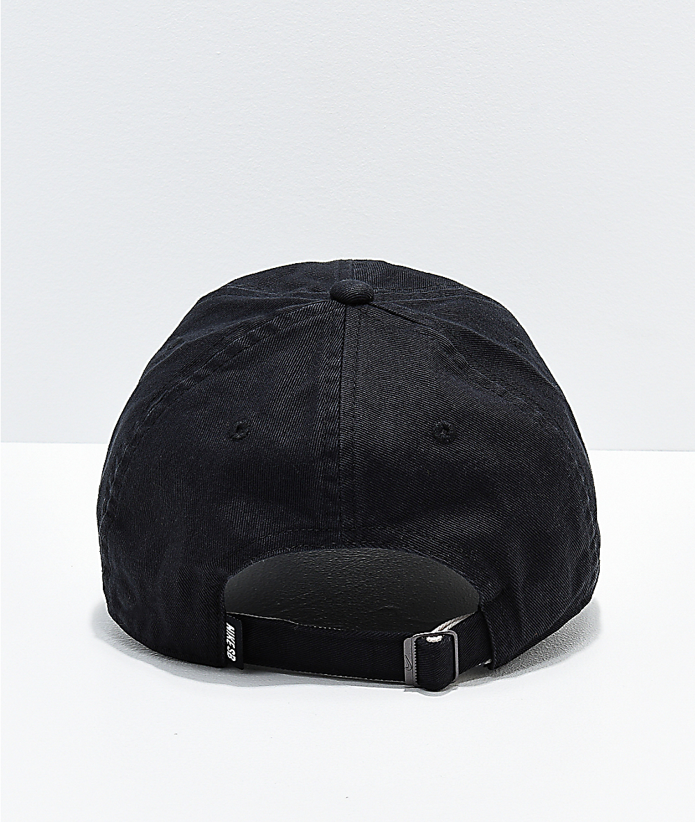 all black nike cap