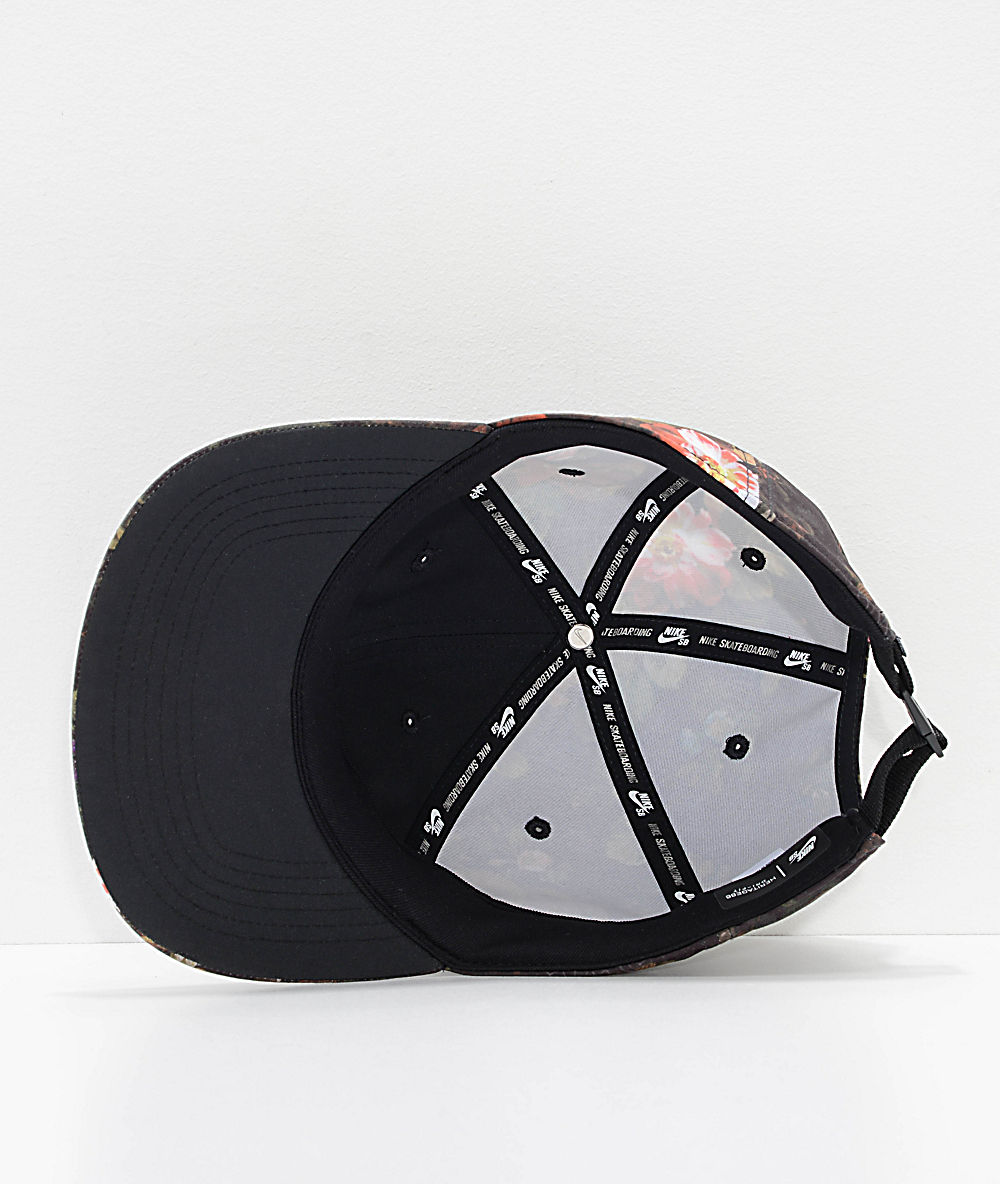 nike sb floral cap
