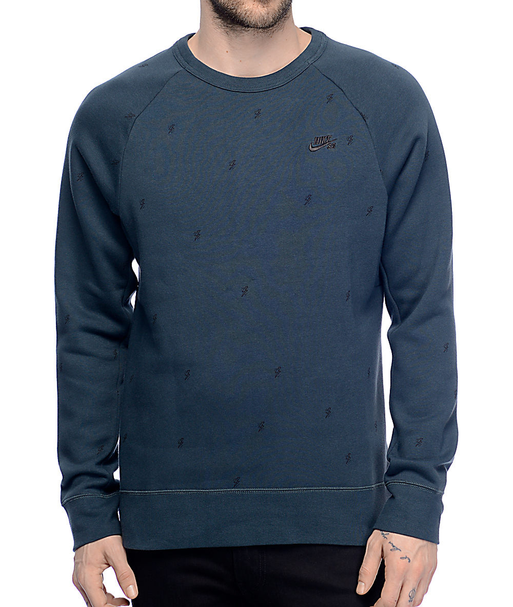 sudadera azul marino nike