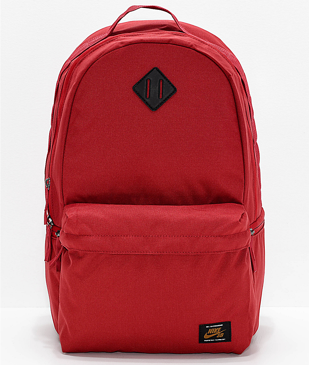 nike red backpack