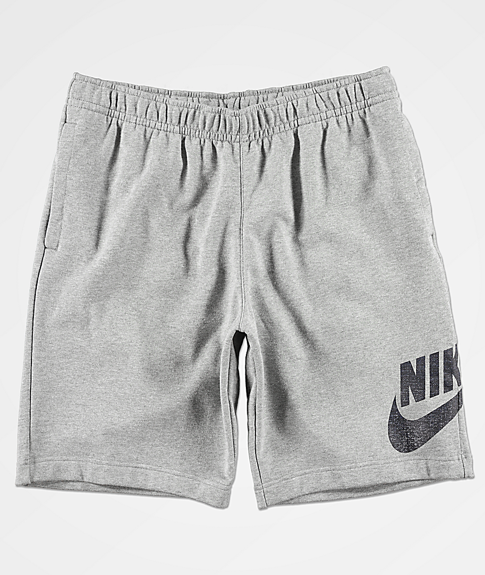 nike grey shorts
