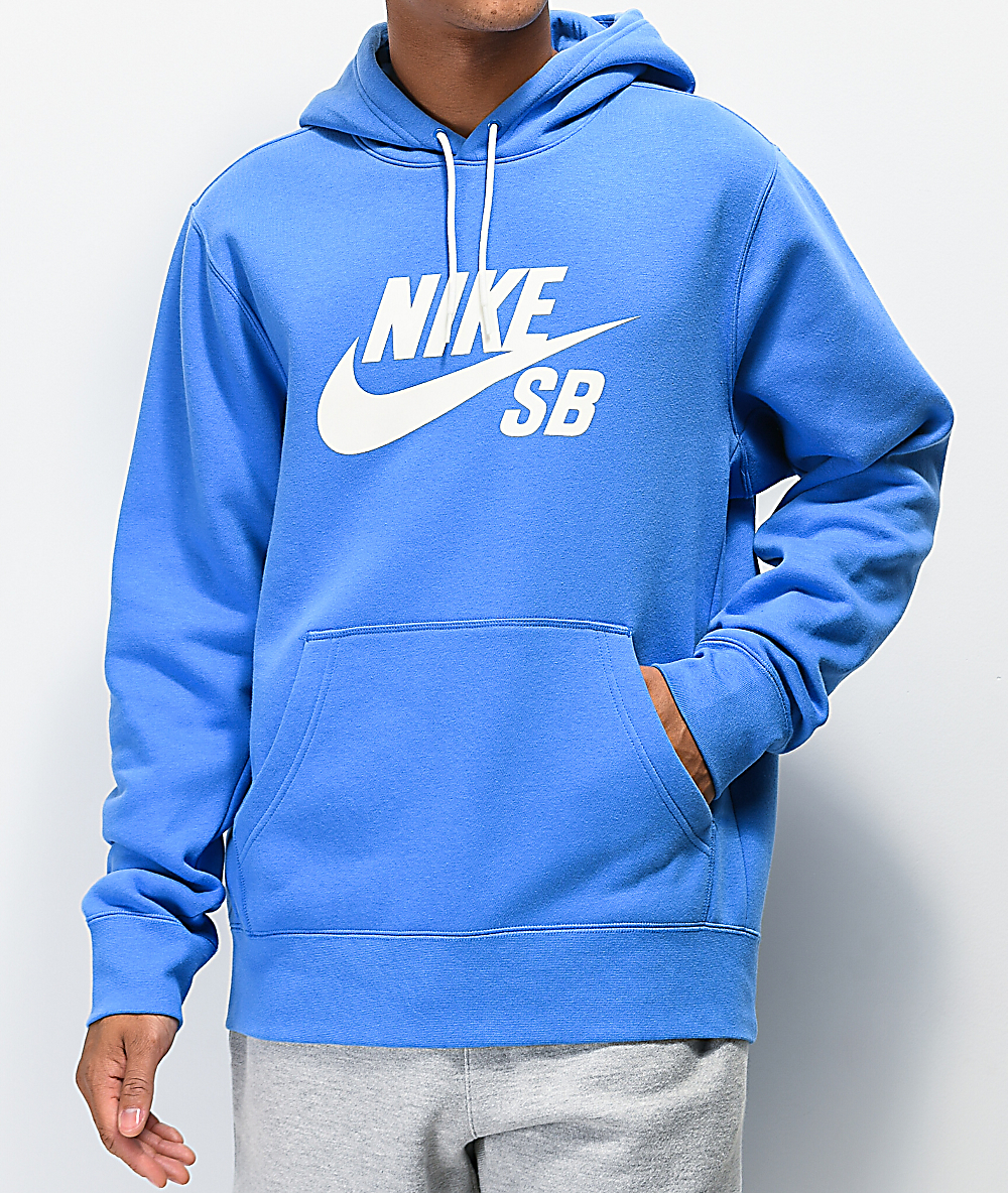 light photo blue nike hoodie