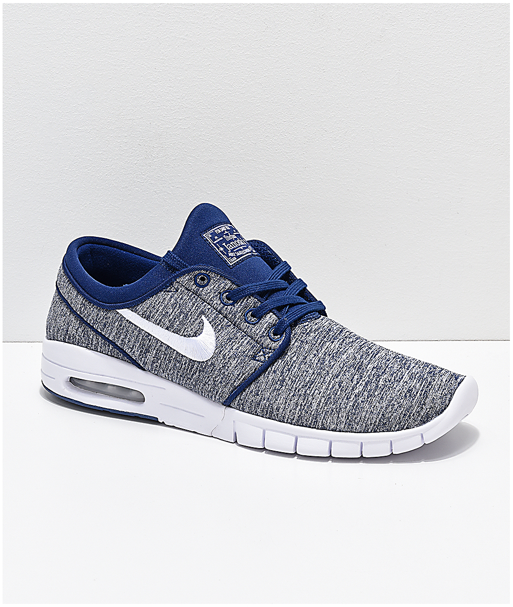 janoski max blue