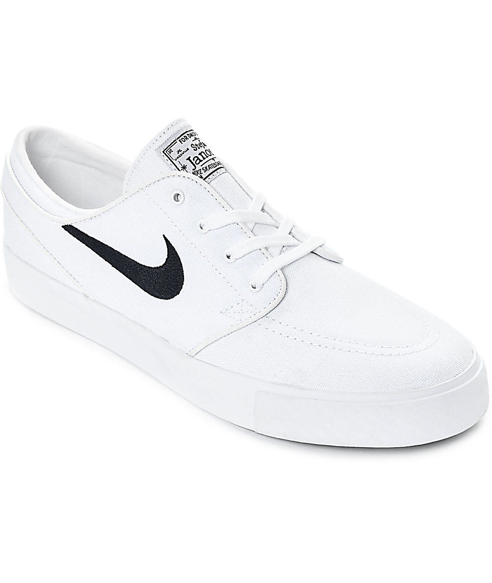 nike sb canvas white