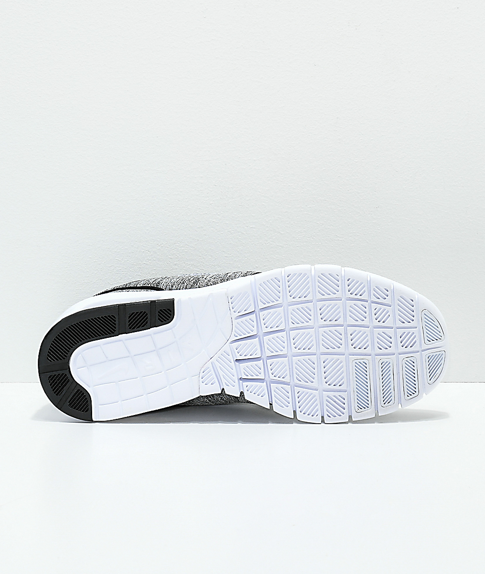 Nike SB Kids Janoski Max Heather Grey Skate Shoes Nike SB Kids Janoski Max Heather Grey Skate Shoes
