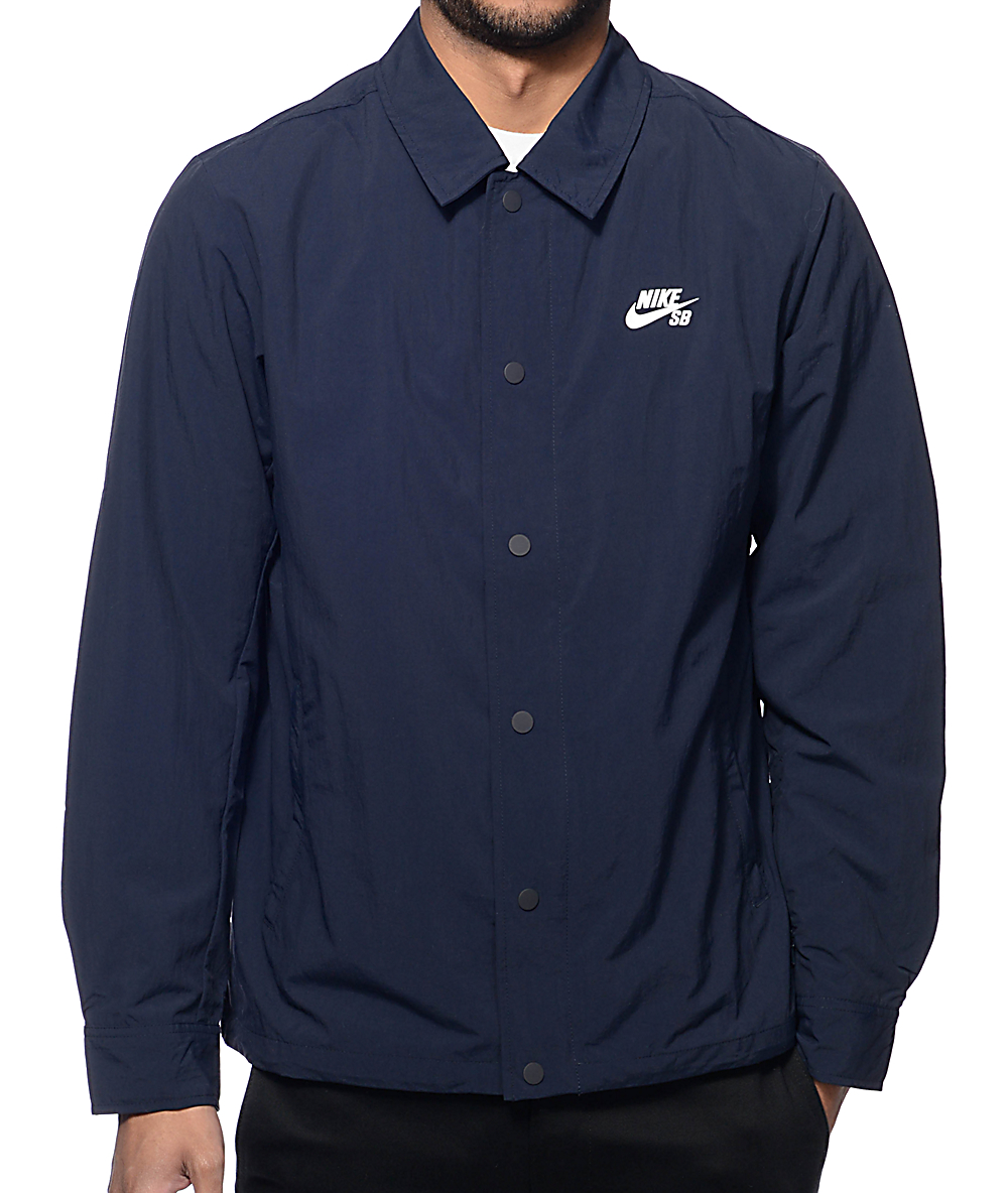 Nike SB Navy Coach Jacket | Coach 