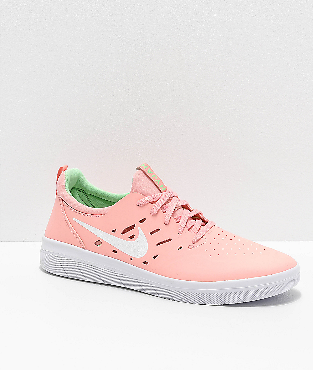 nyjah huston shoes pink