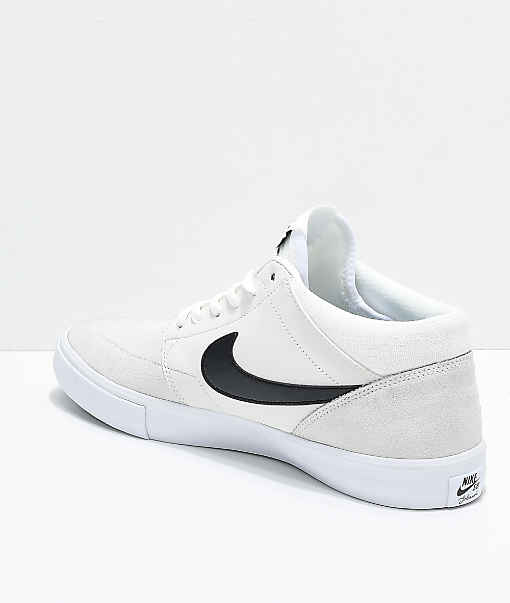 men's nike sb solarsoft portmore ii mid top sneaker