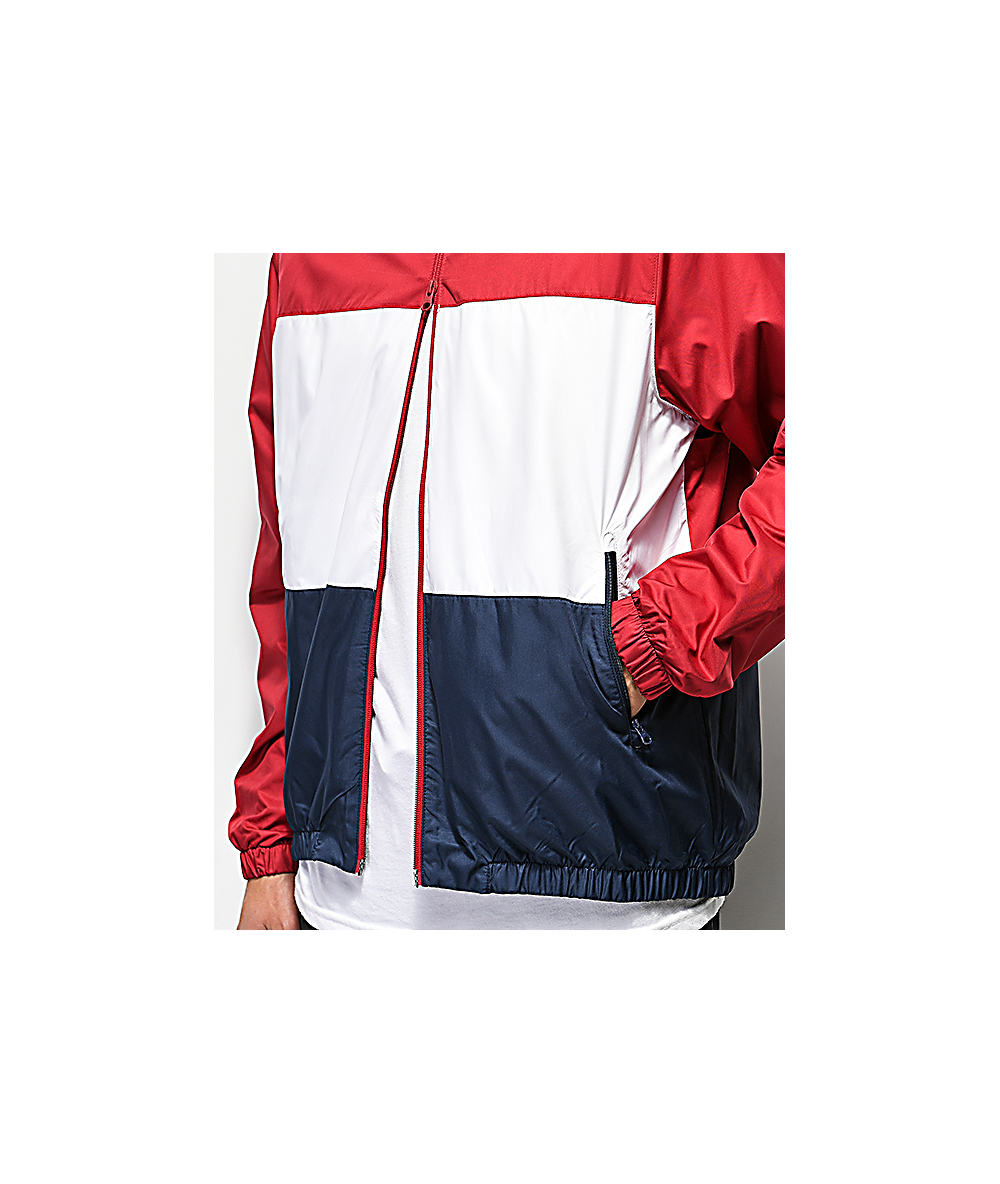 chaqueta nike roja