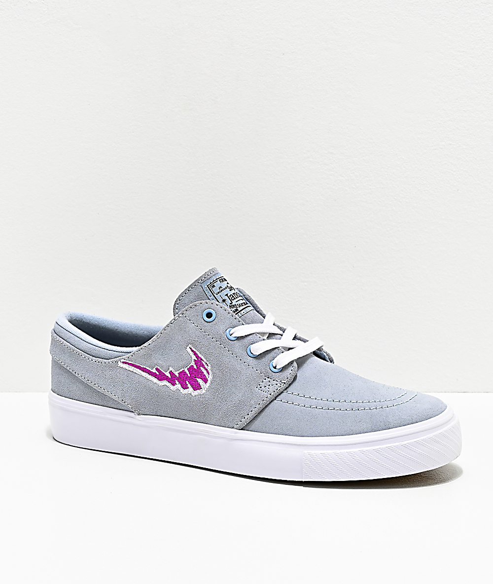 nike sb grey blue