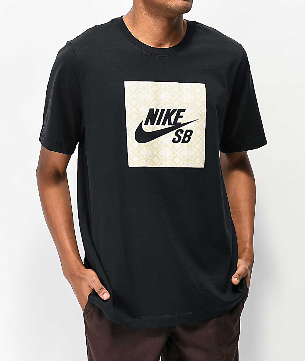 Nike Sb Tundra Logo Black T Shirt Zumiez