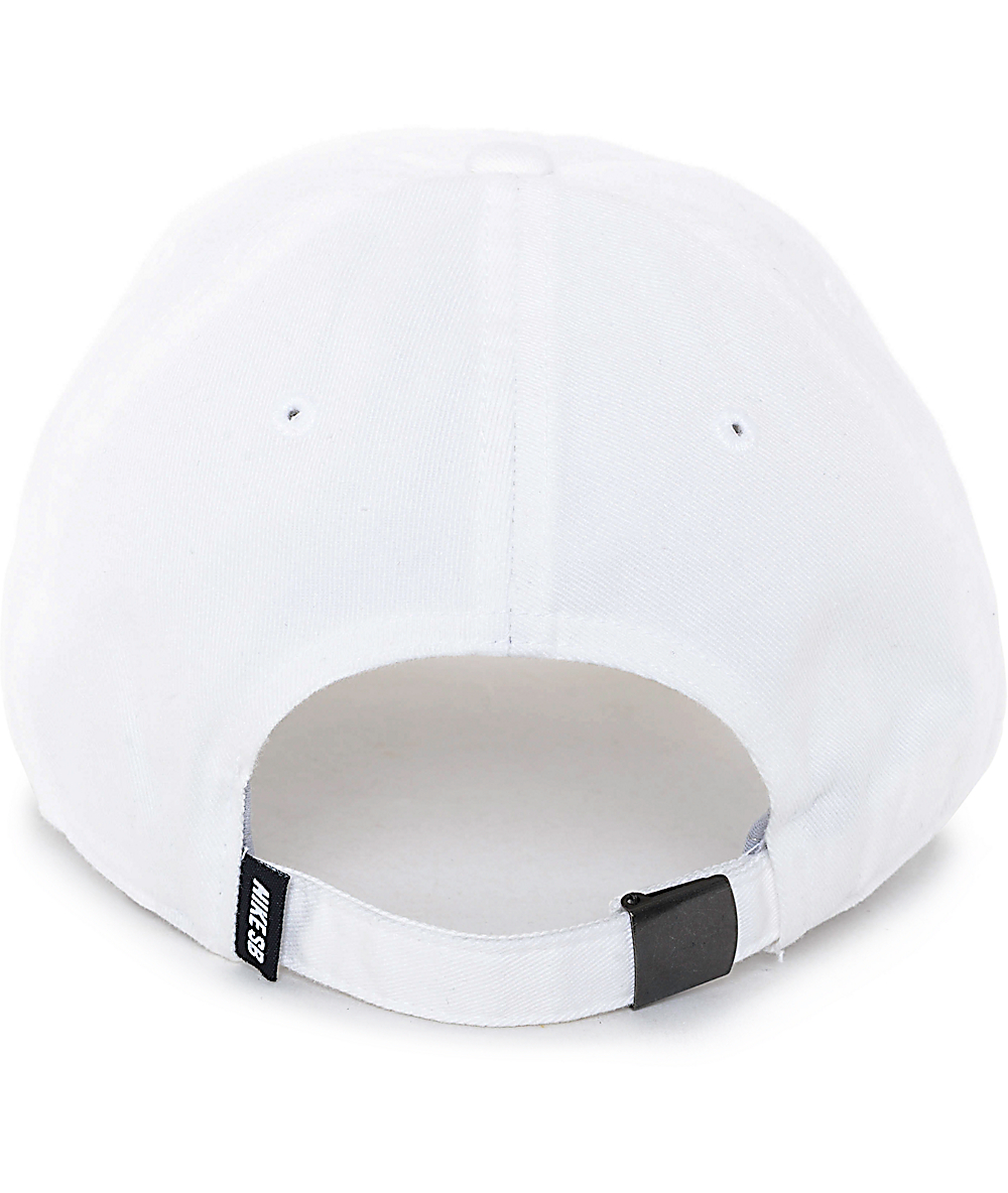 Nike SB White Dad Hat | Zumiez