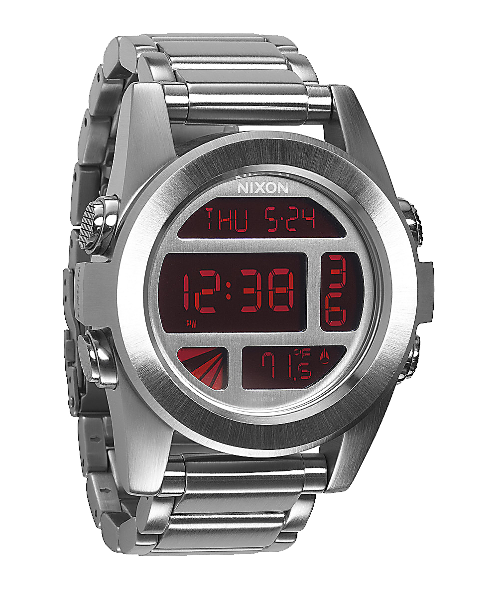 how to set a nixon digital watch