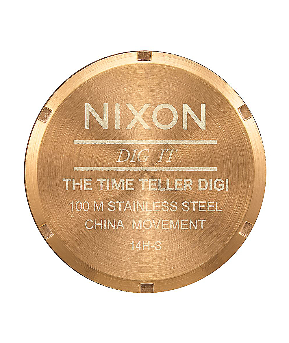 nixon time teller digital