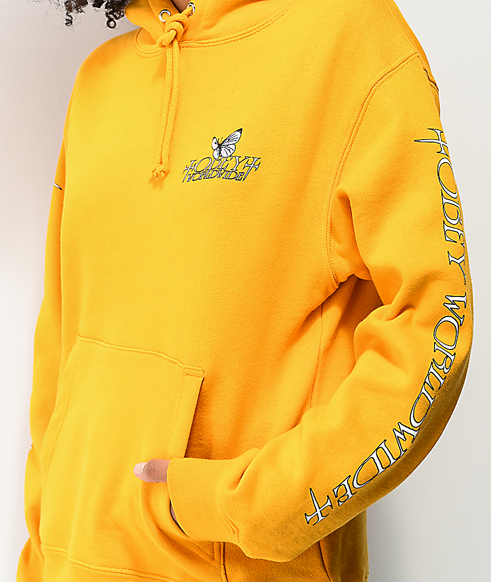 yellow hoodie zumiez