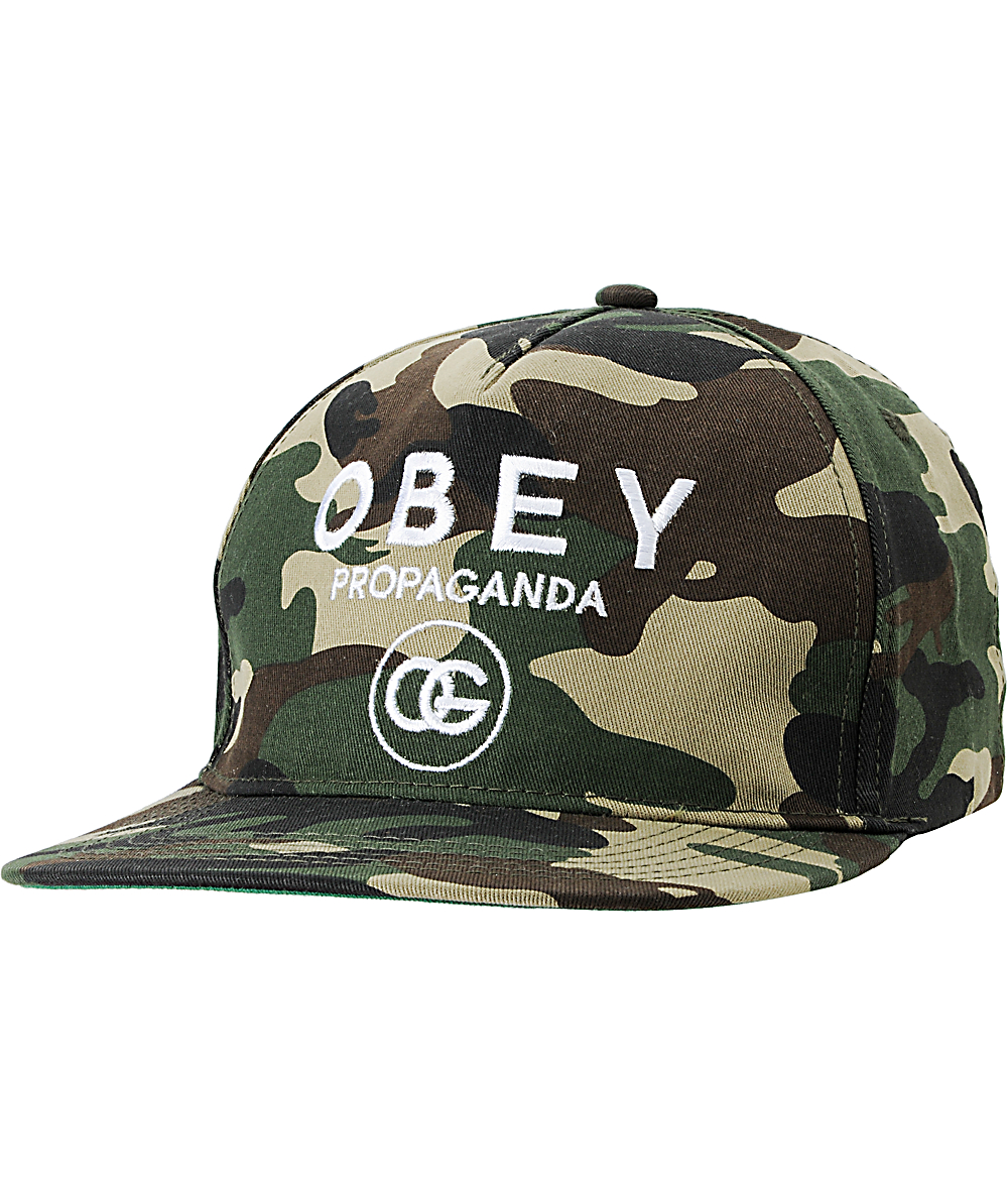 obey camo hat