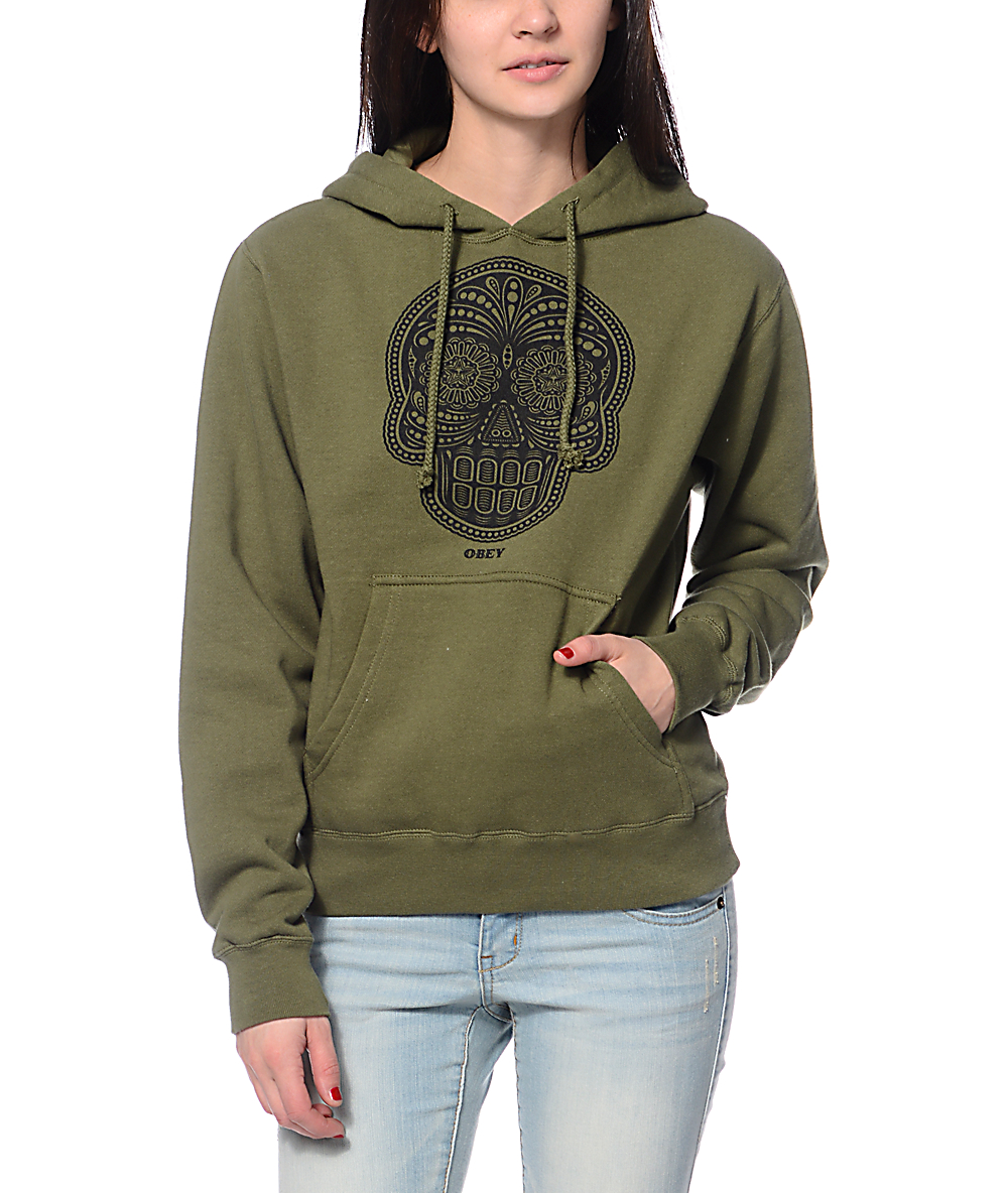 army green pullover hoodie