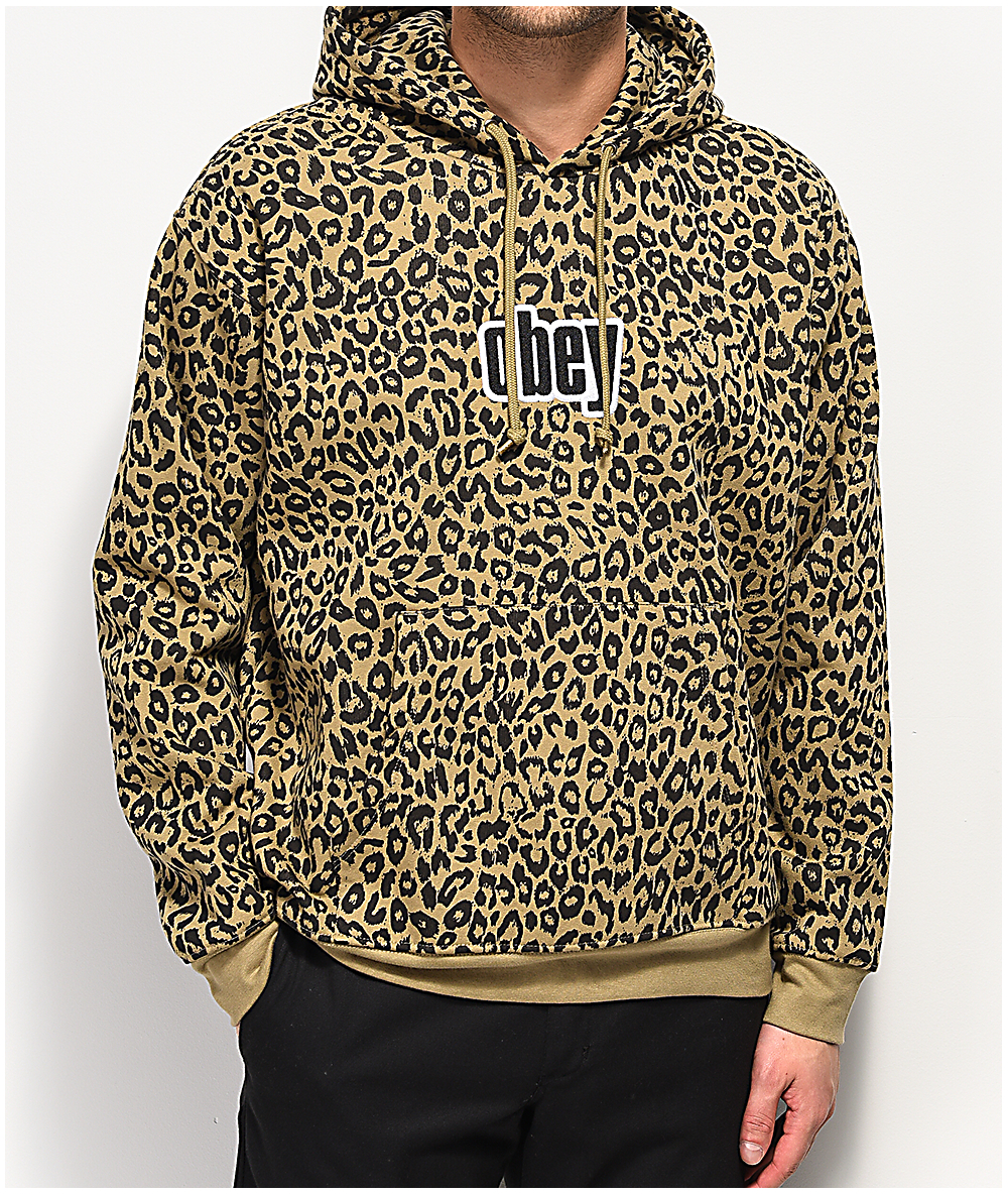 leopard hoodie