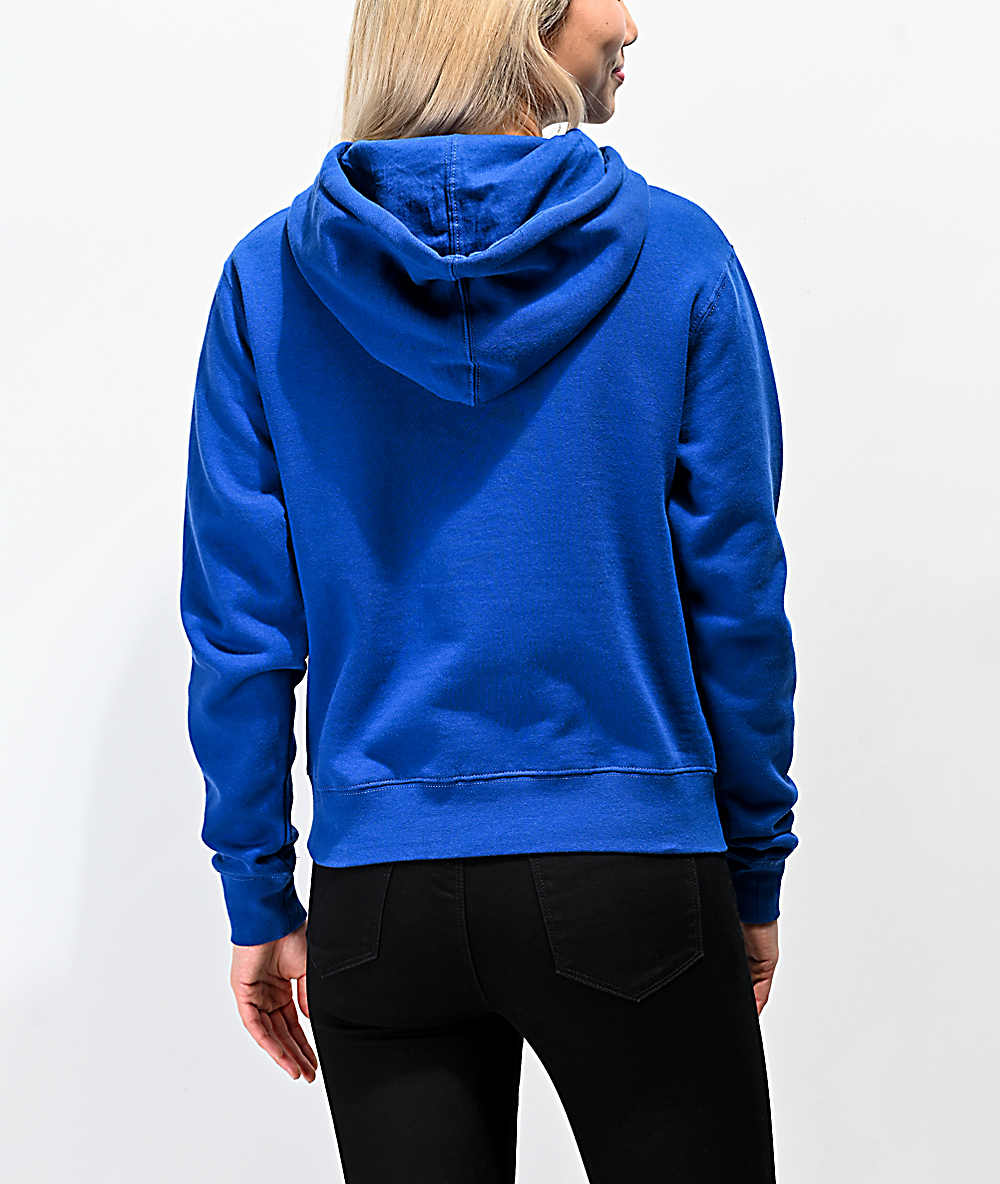 royal blue vans hoodie