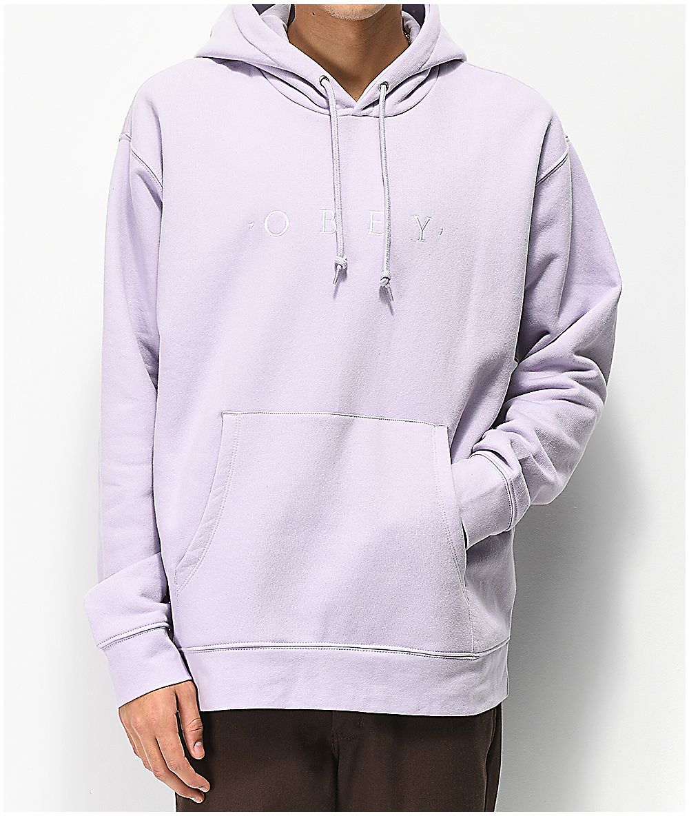 sudadera lila
