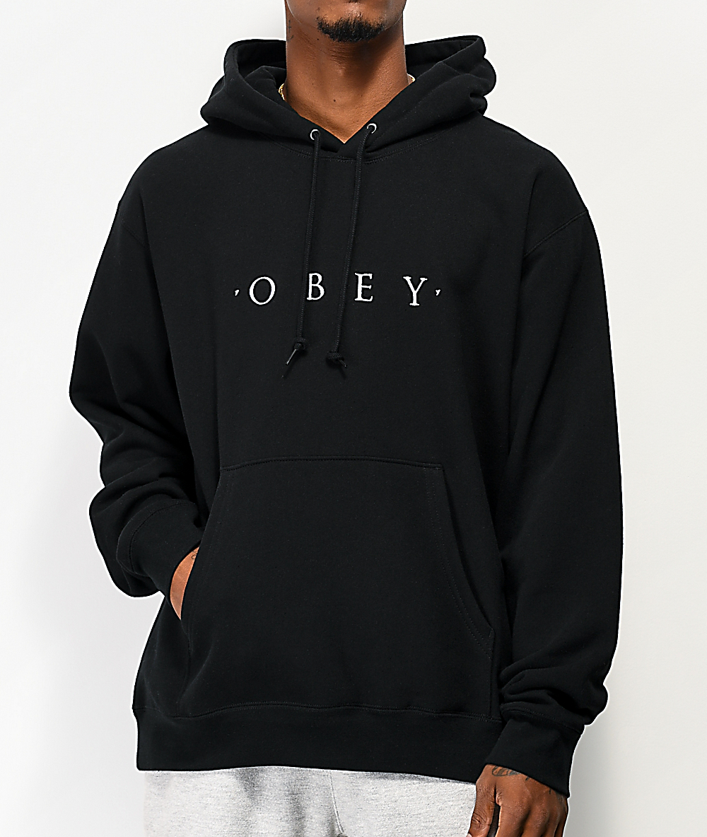 obey novel hoodie