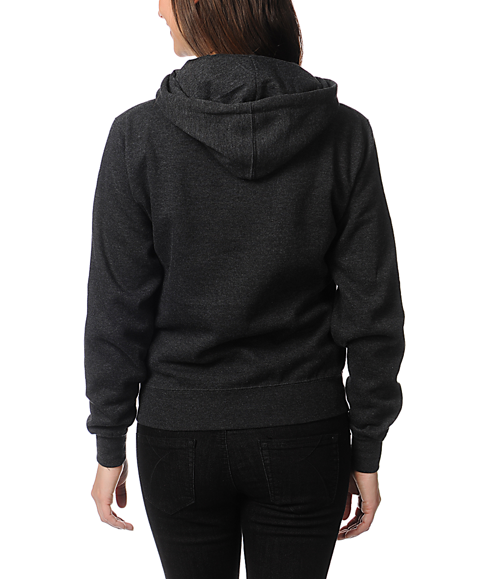 Obey OG Leopard Charcoal Grey Pullover Hoodie | Zumiez