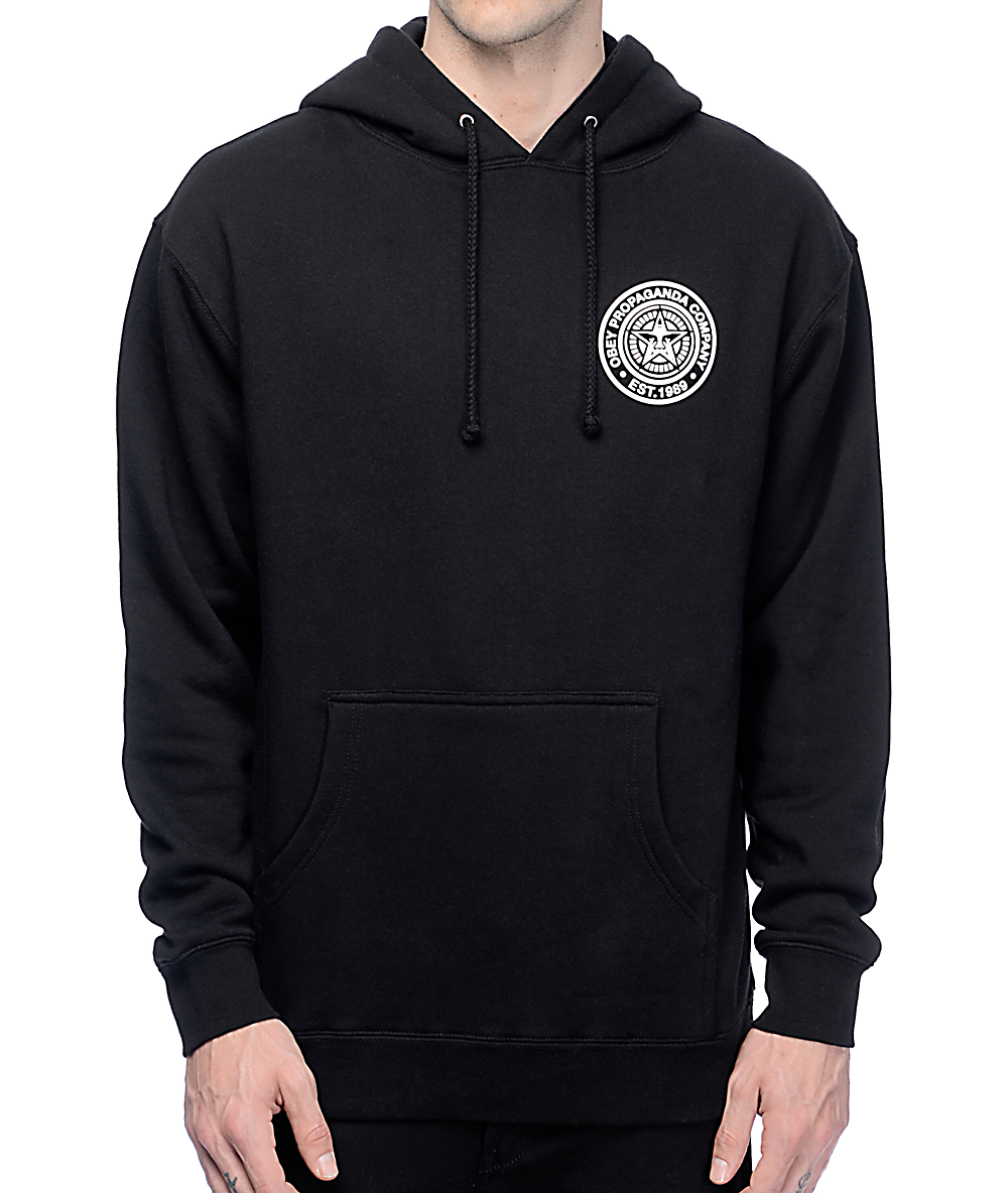 Obey Prop Co Black Hoodie | Zumiez