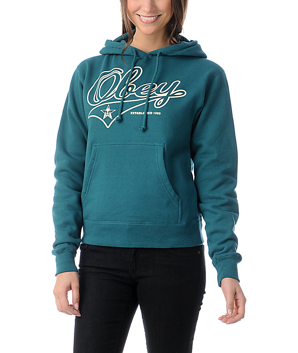 dark turquoise hoodie