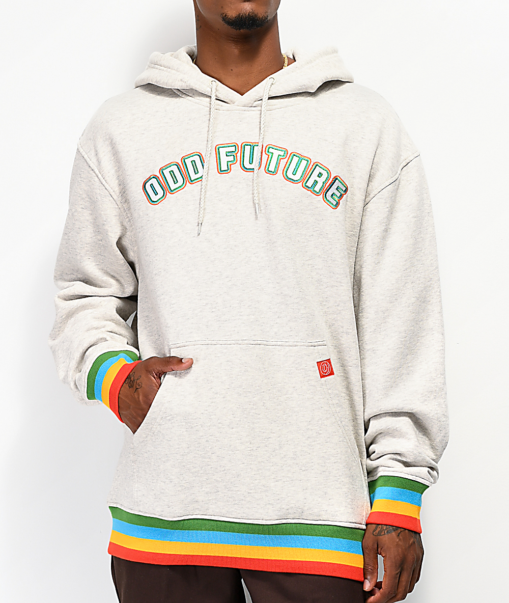 odd future grey hoodie