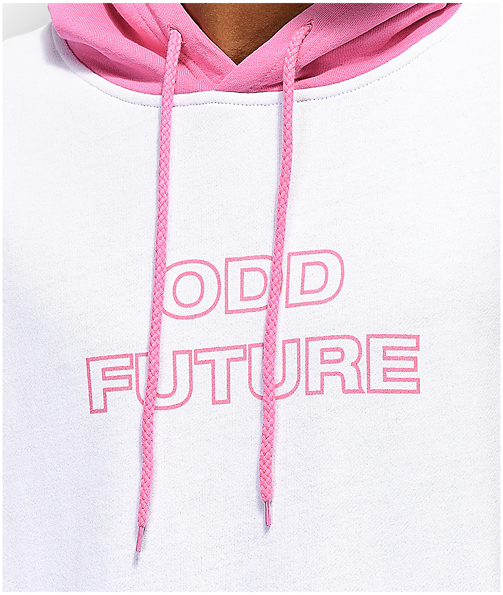 odd future hoodie pink