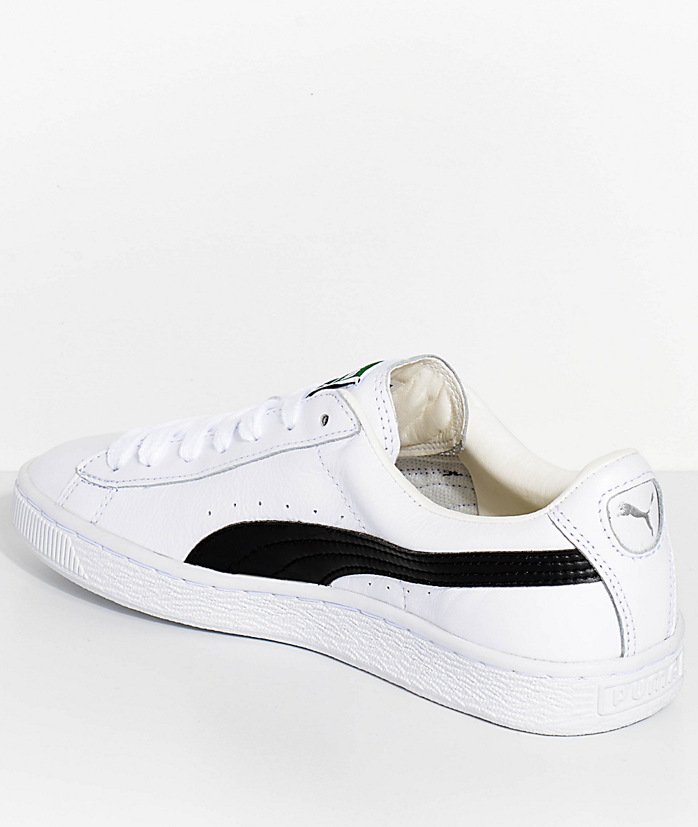 puma basket classic lfs white
