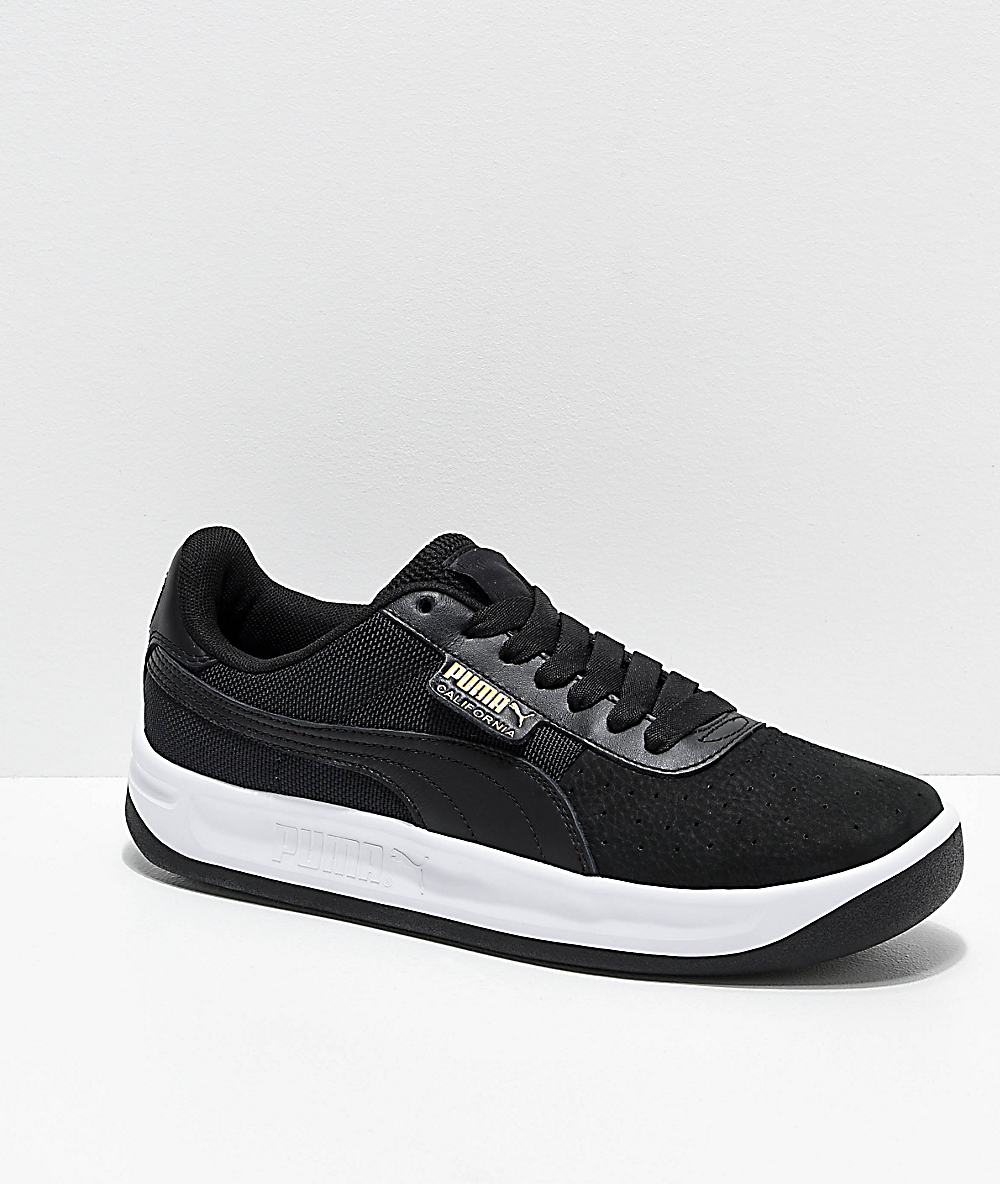 PUMA California zapatos negros y blancos PUMA California zapatos negros y blancos