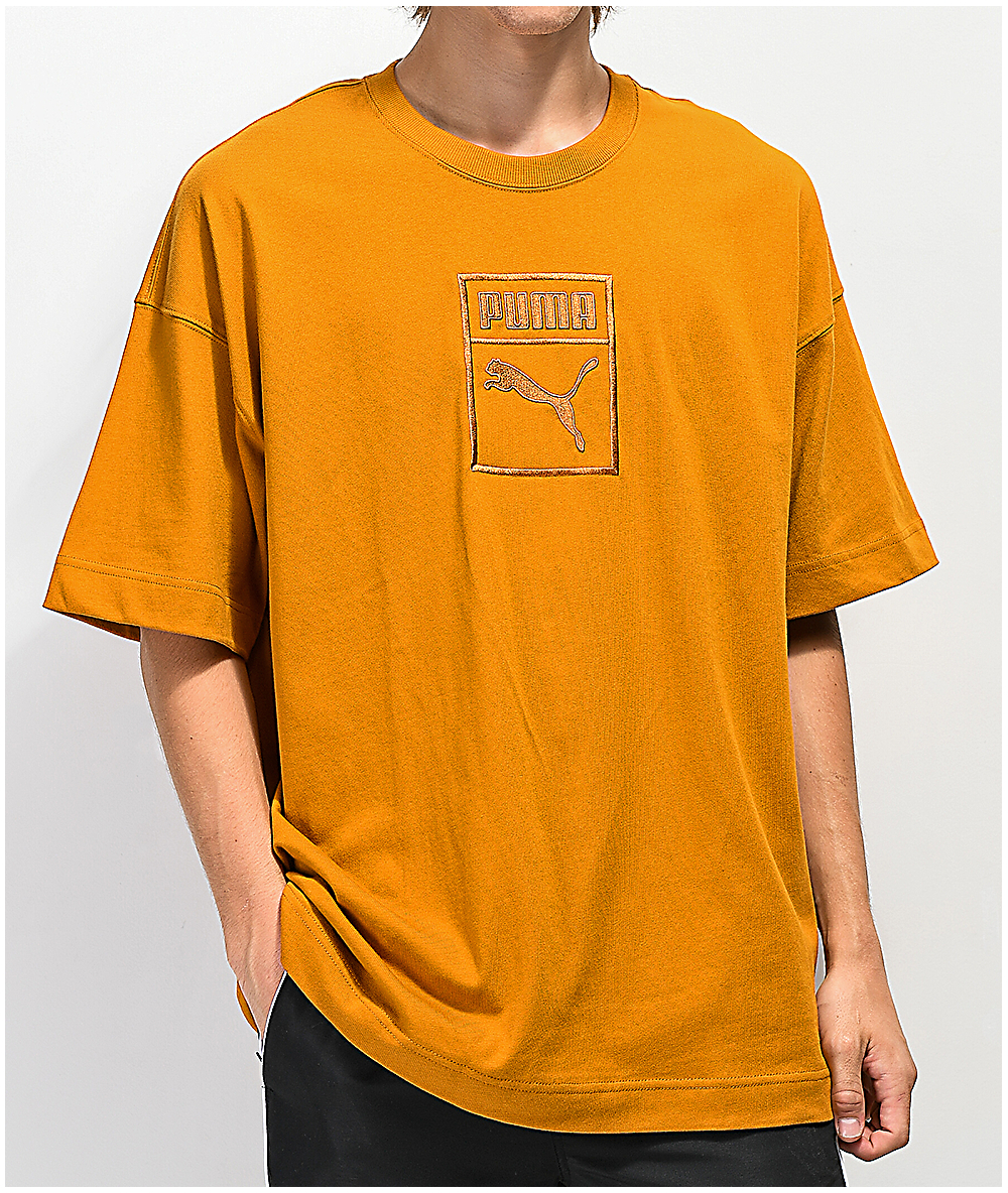 tee shirt puma orange