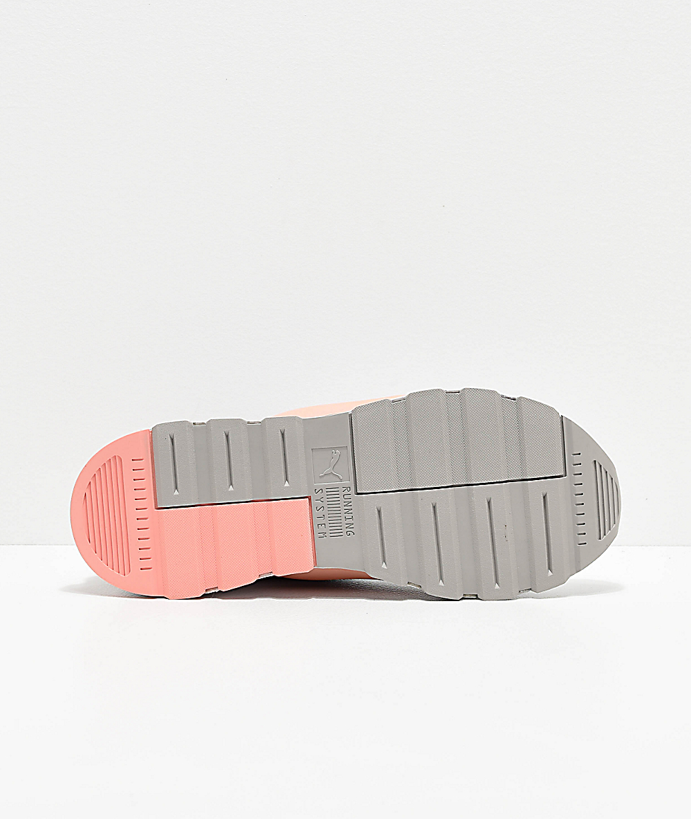 PUMA RS-0 808 White & Pink Shoes PUMA RS-0 808 White & Pink Shoes