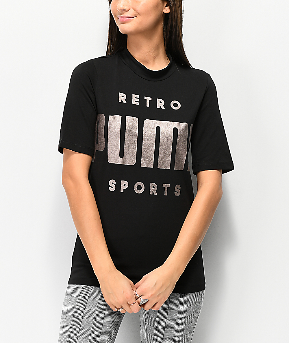 retro puma t shirt