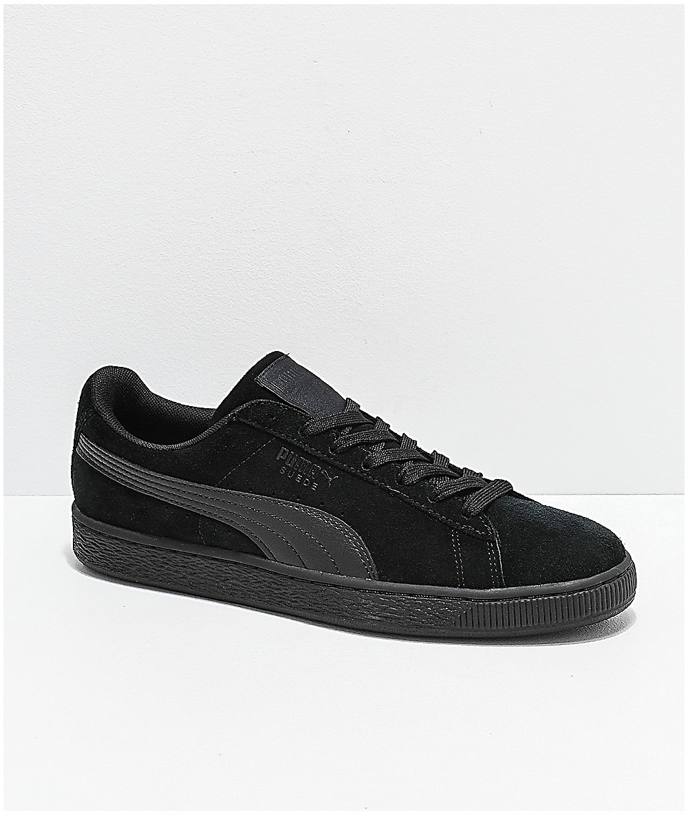 all black puma sneakers