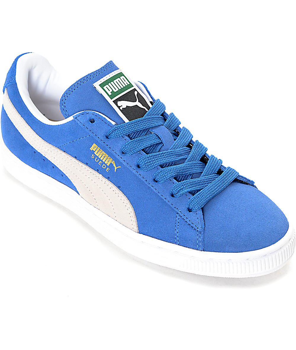blue puma shoes womens