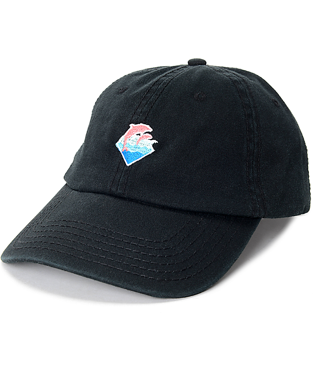 pink dolphin dad hat