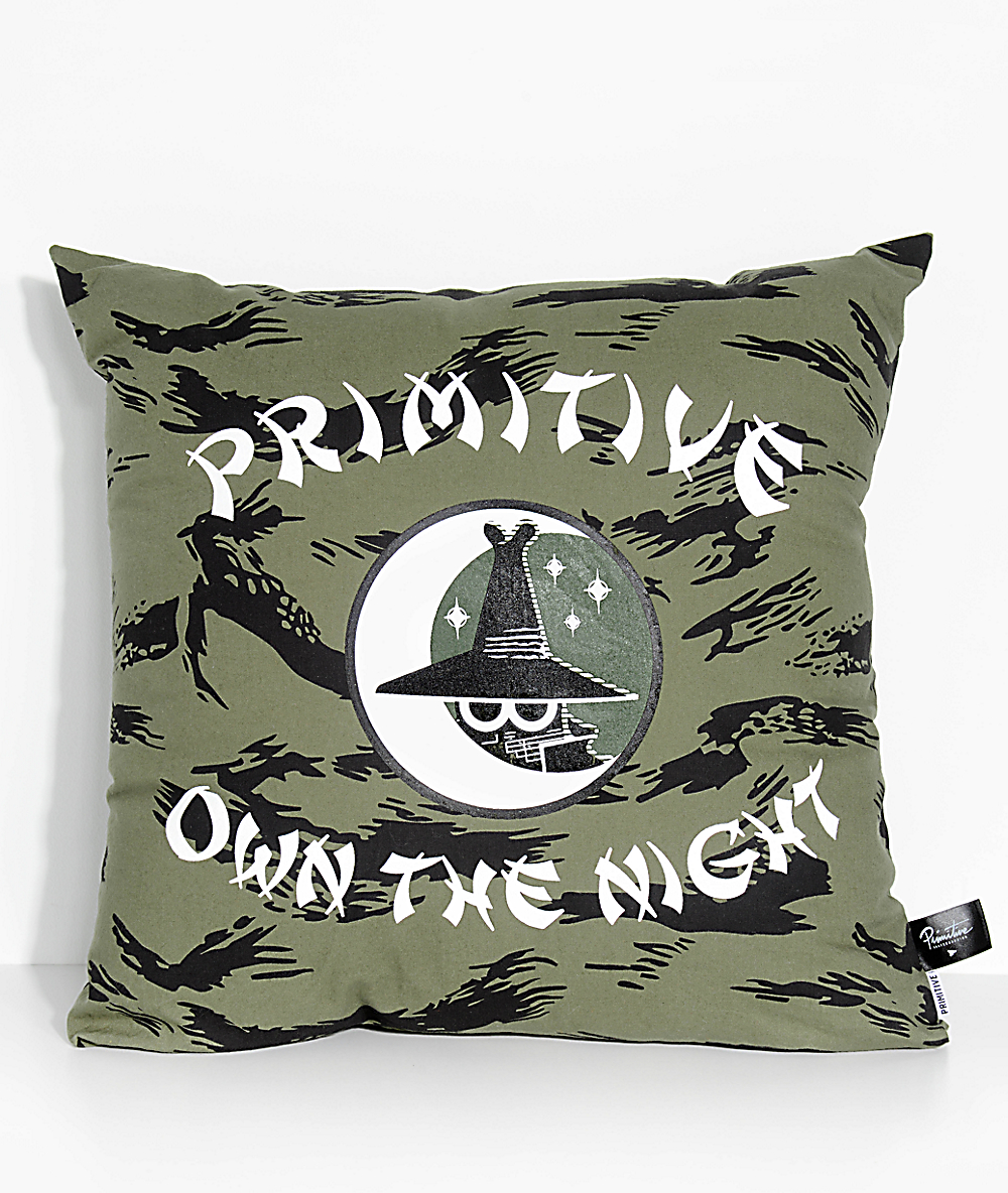 Primitive Own The Night Brush Camo Pillow Zumiez