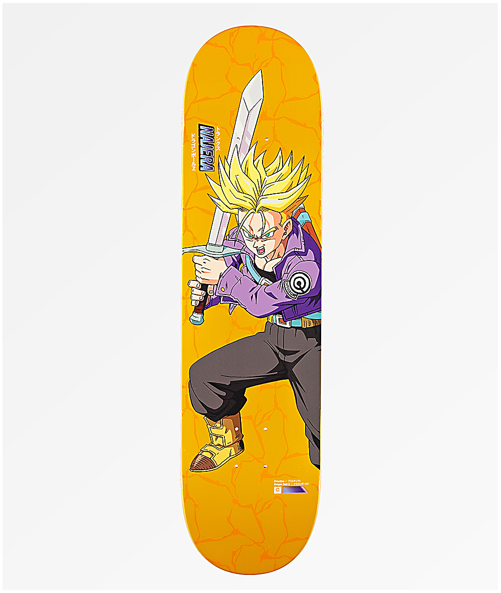 Primitive Dragon Ball Z Najera SS Trunks Skateboard Deck 8.0
