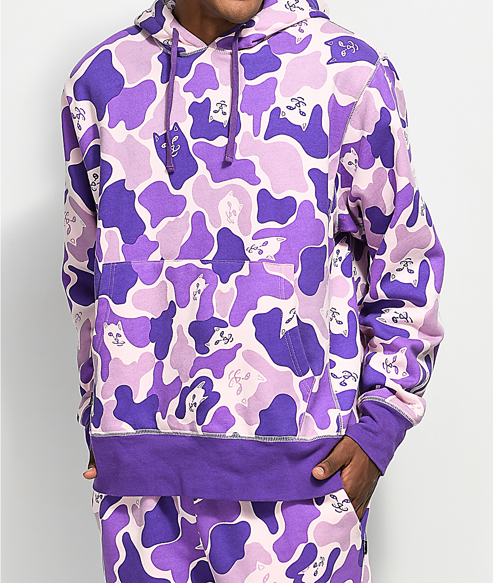 ripndip camo hoodie