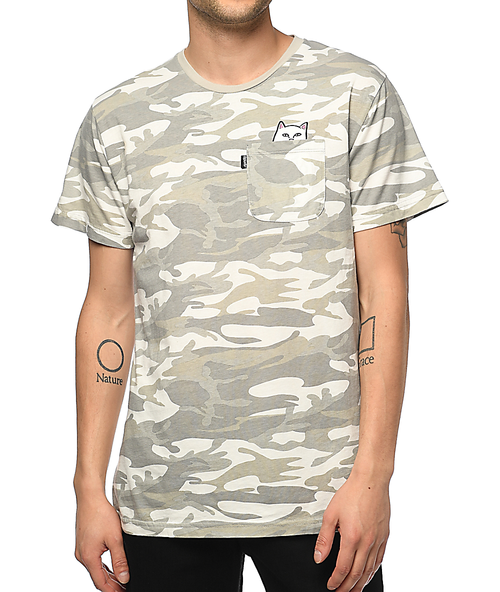 ripndip camo shirt