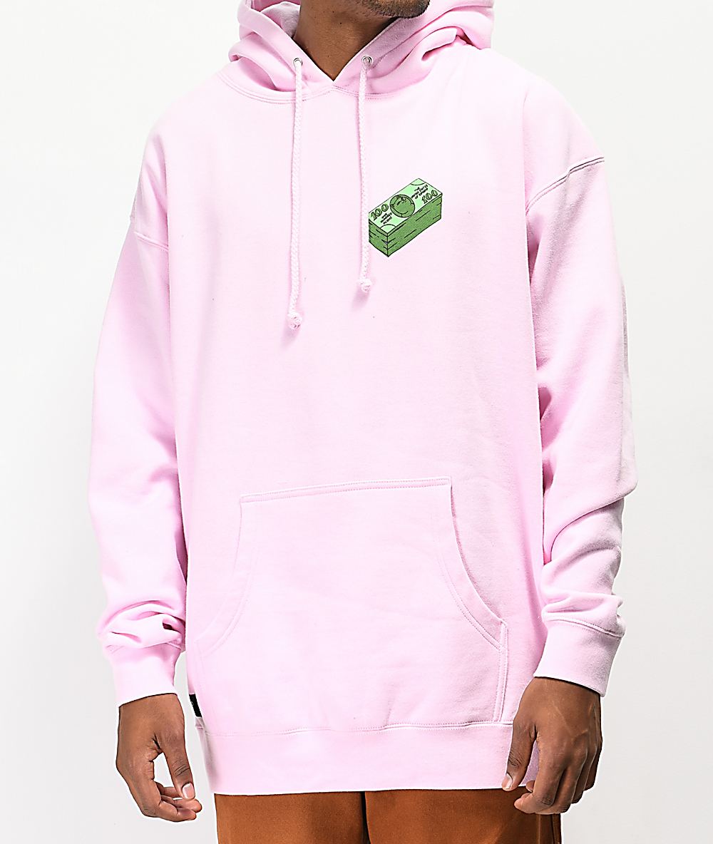 zumiez pink hoodie