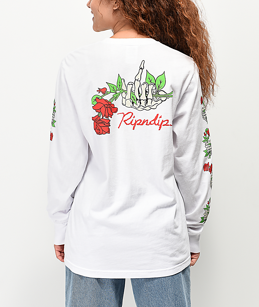 ripndip dead rose hoodie