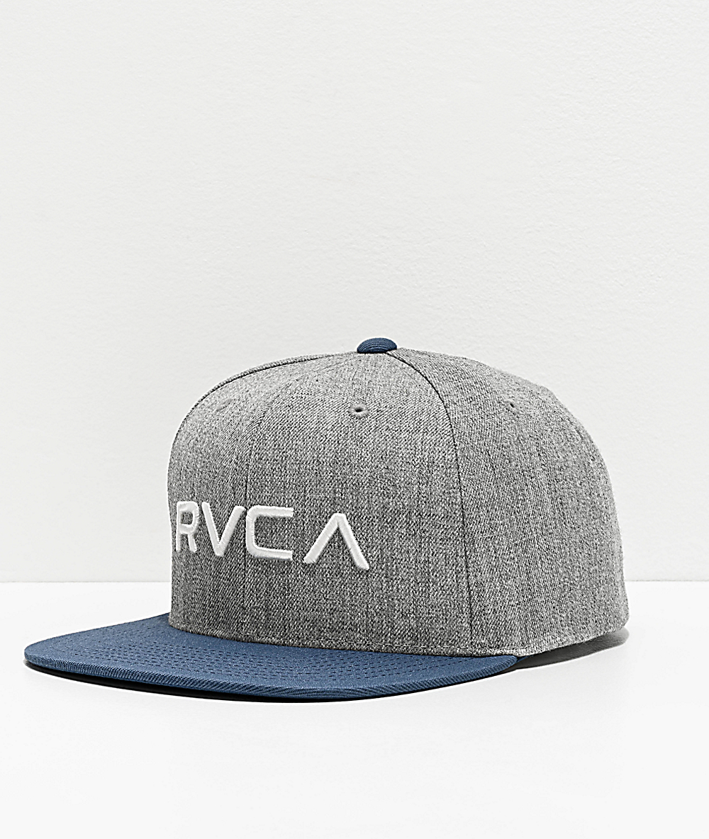 rvca blue hat