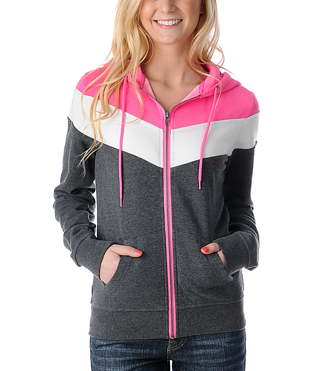 hyper pink hoodies