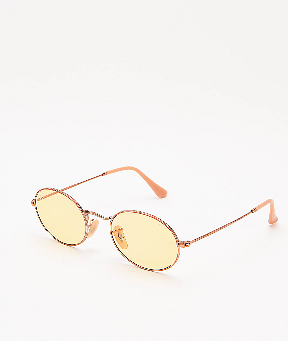 lentes ray ban amarillos