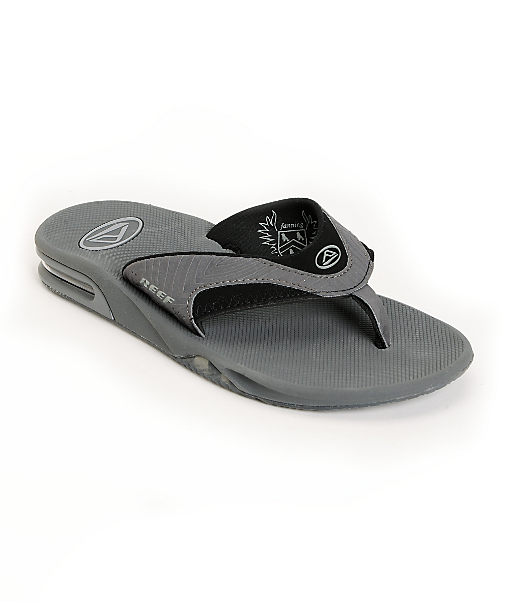 reef zebra flip flops